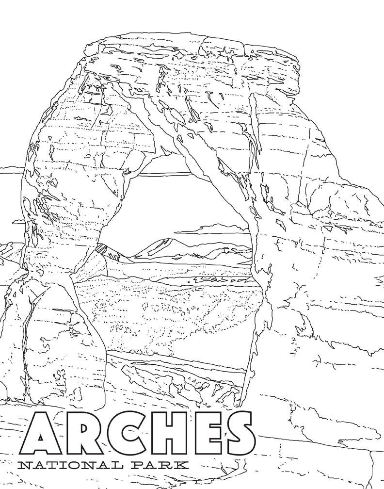 Insight Editions - #1 Pop Culture Publisher - Vente Livre de coloriage et d'activités pour adultes - Le livre à colorier pour affiches des parcs1