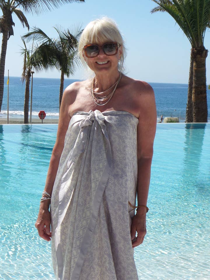 Newest Silk Sarong - Silver soft Grey-8 for wholesale by Ollie Burwell