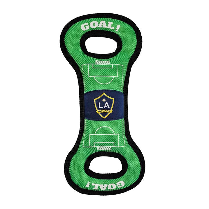 Pets First - Wholesale Pet Toy - Dog - LA GALAXY SOCCER FIELD TUG TOY
