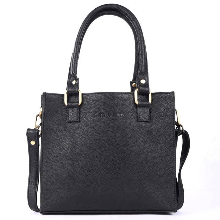 Alta Quero - Wholesale Crossbody Bag - Women's - Genuine Leather Crossbody Purse – Black - Retailer Favorite3