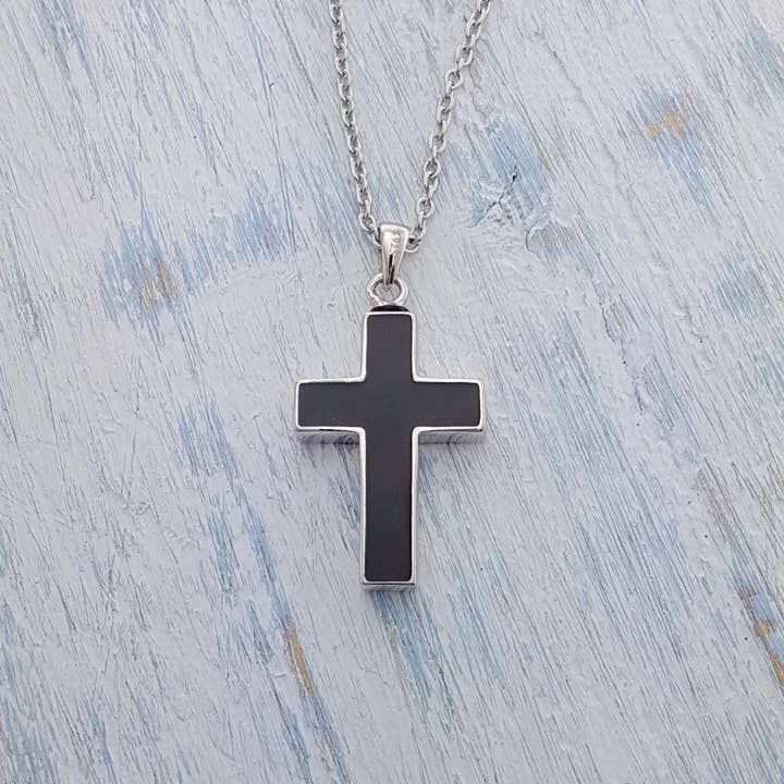 Cross Urn Vedhæng Halskæde - Solid 925 Sterling Sølv for engroshandel hos Just Vial