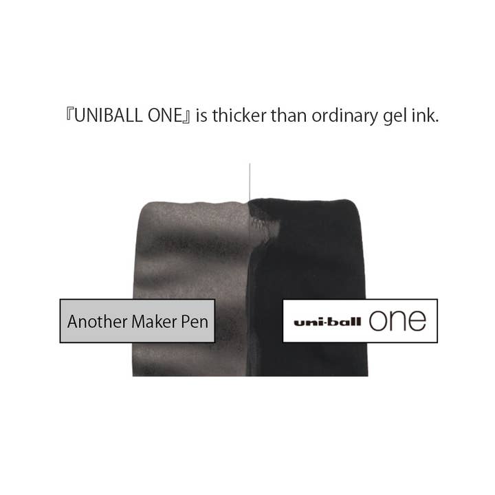Hakubundo - Wholesale Pen - 【Japanese Stationery】 MITSUBISHI UNI-BALL ONE BALLPOINT PEN