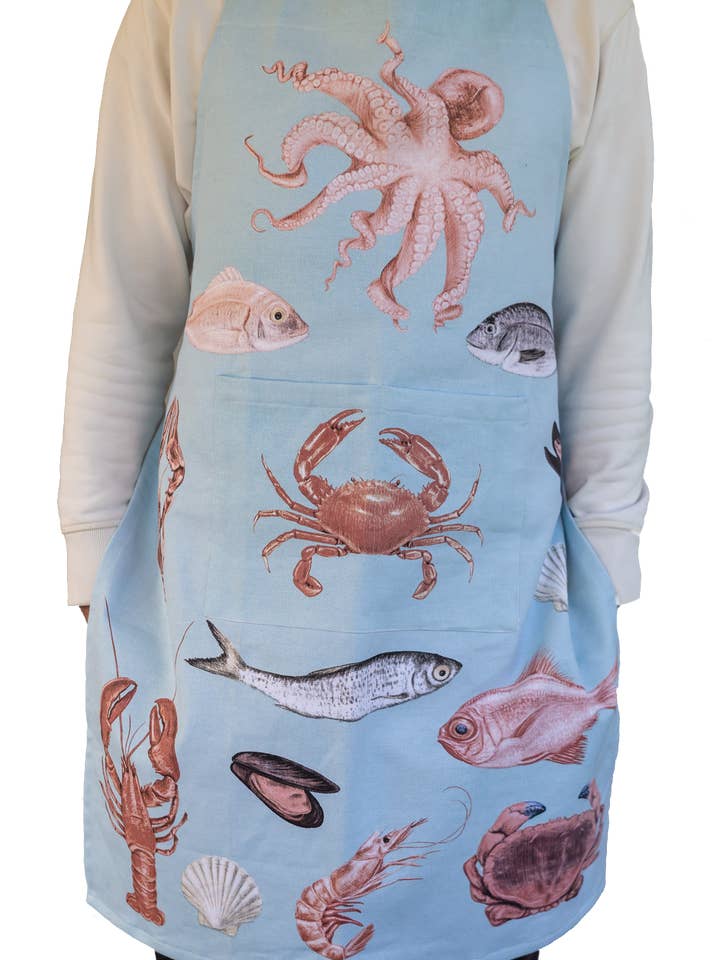 Apron (Heavy Drill) - Fisherman Basket for wholesale by Allgifts Australia