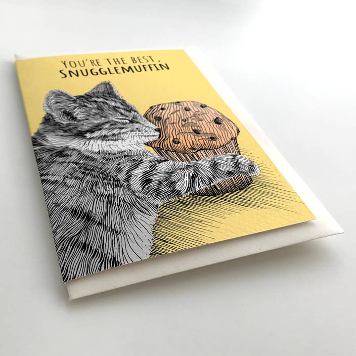 Oliver Stockley - Wholesale Love Card - Snugglemuffin Love and Friendship Card3