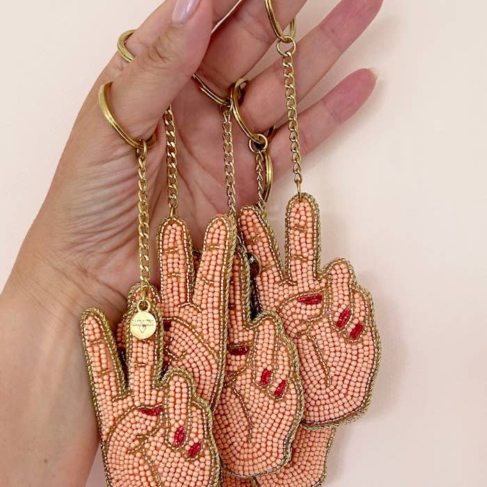 Tinytiny.dk - Wholesale Keychain - Women's - Keyring - Peace1