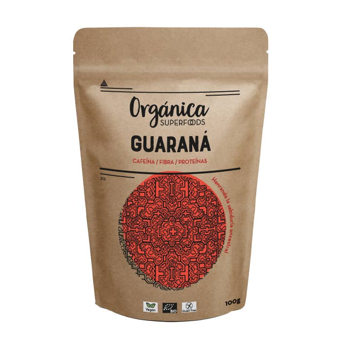 Orgánica Superfoods SL - Wholesale Protein/Superfood Powder - Guarana from Brazil RAW Organic - 100g