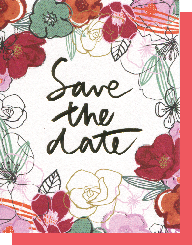 Big Wheel Press - Venta al por mayor Tarjetas de agradecimiento - Rosas de Primavera4