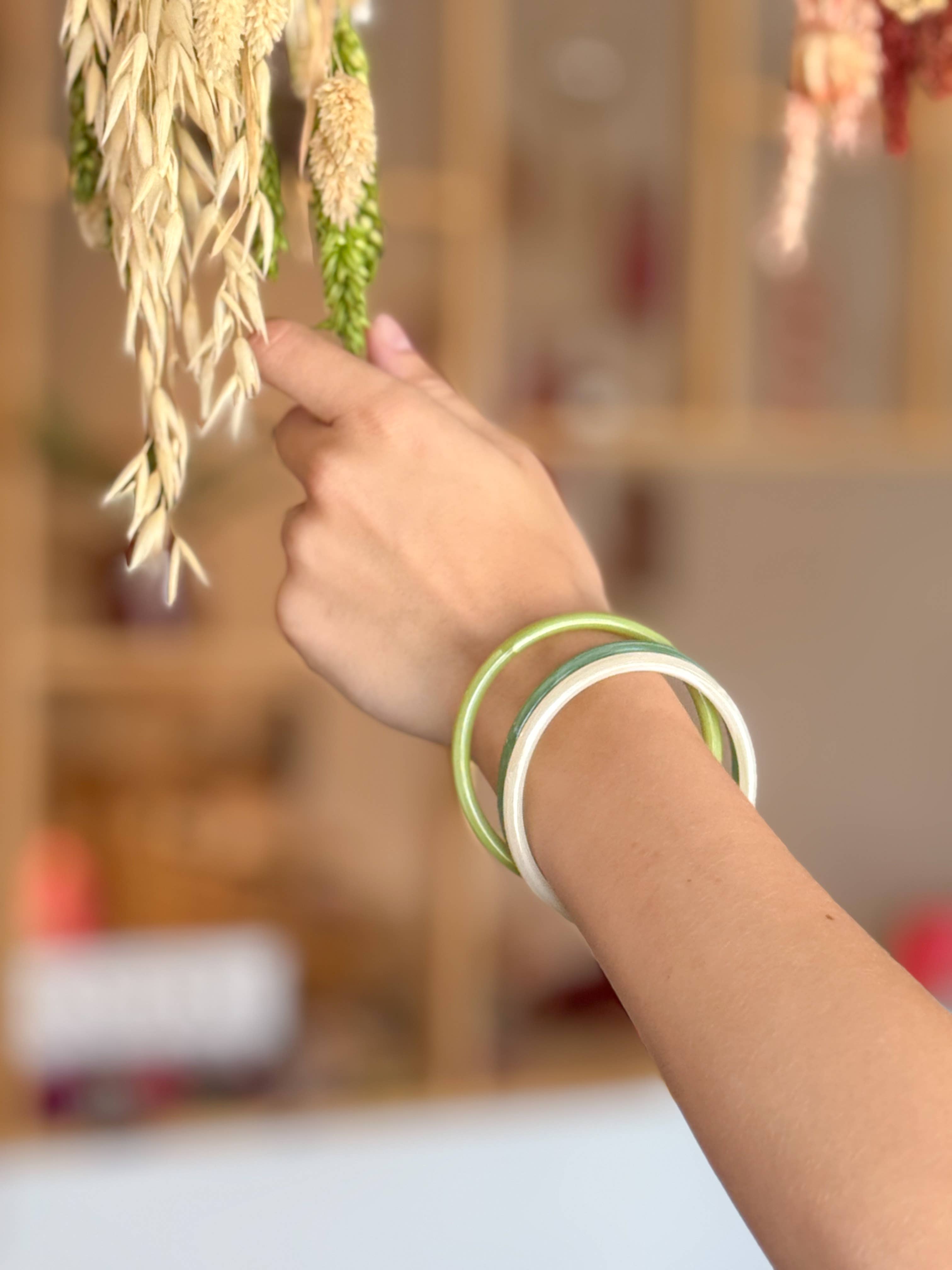 Azeria Création - Wholesale Dangle Earrings - Rima Bracelets (set of 3)2