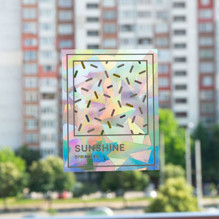 Creative Goodie - Wholesale Sticker - Suncatcher sticker, Rainbow sticker, Window decal6