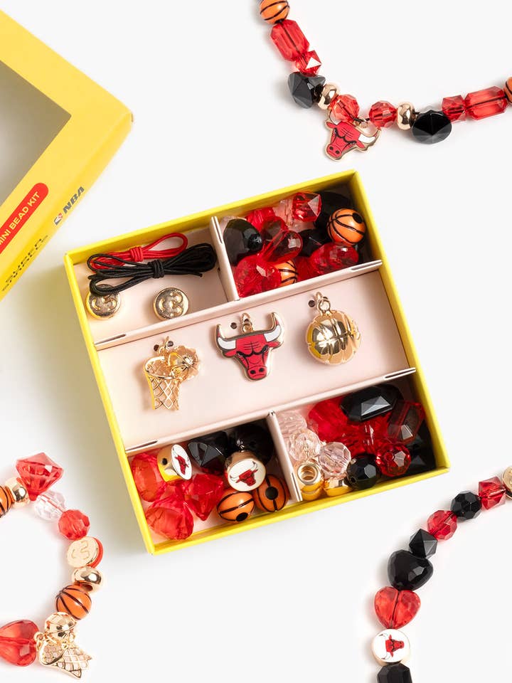 Chicago Bulls Mini Bead Kit for wholesale by Super Smalls