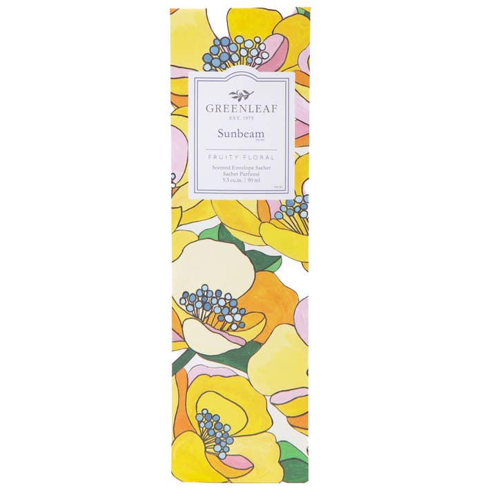 Greenleaf Gifts - Wholesale Sachet - Sunbeam Slim Sachet 12 Pack
