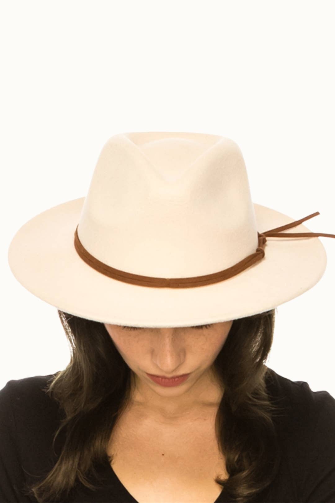 Olive & Pique - Wholesale Fedora - Women's - Vegan Poly Wool Rancher Hat 2.75" Brim, Unisex, Adjustable 12