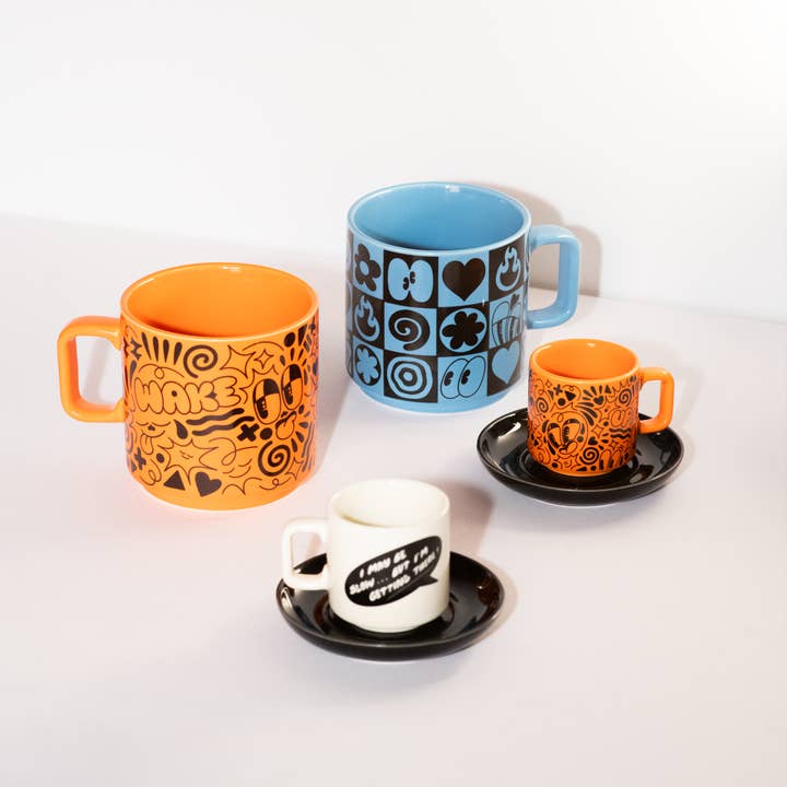 Third Drawer Down USA - Wholesale Coffee Mug - Wake Up Mug x Hattie Stewart3