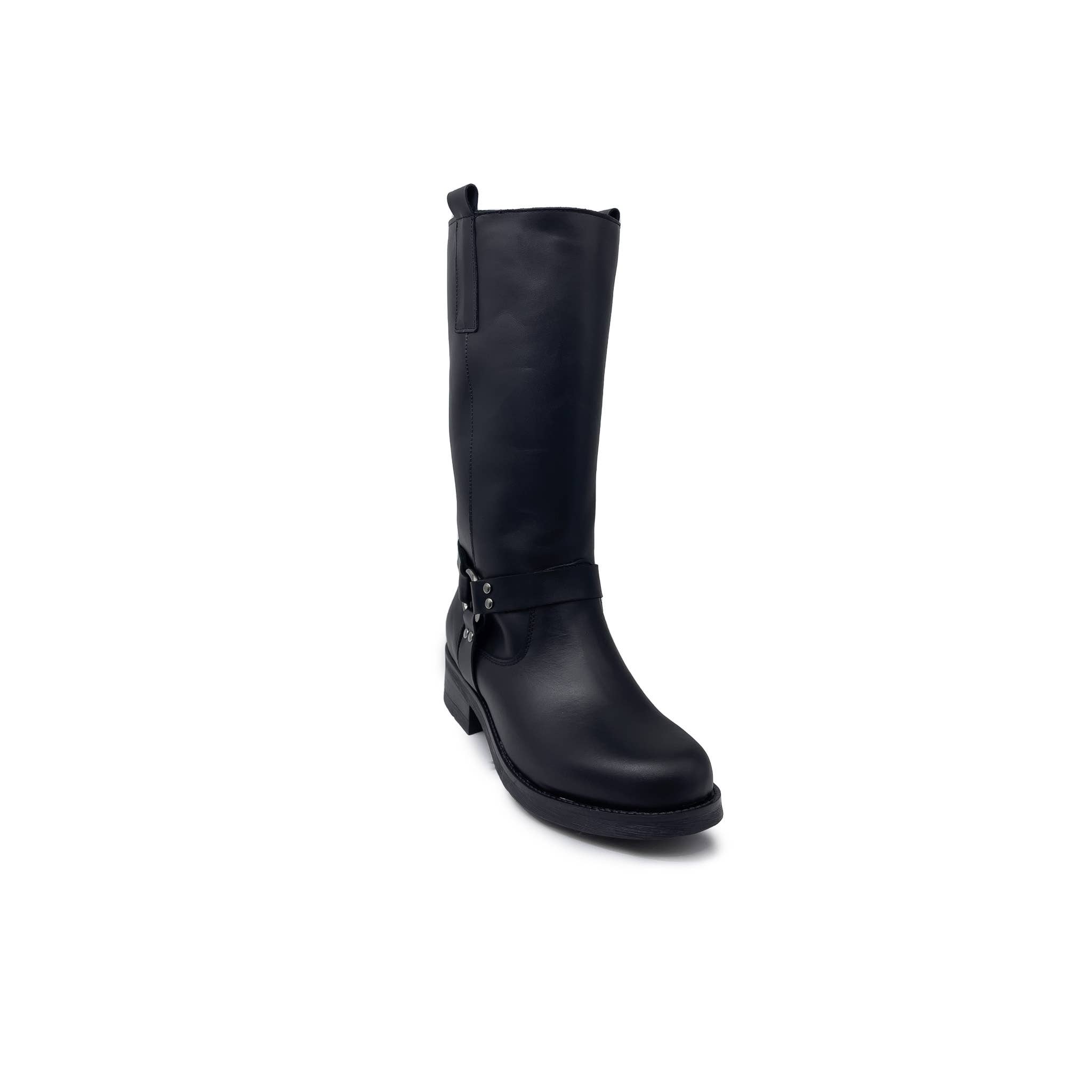 WALKING NOW SRL - Wholesale Boots - Women's - Fall Winter MIX women's boot in black genuine leather2