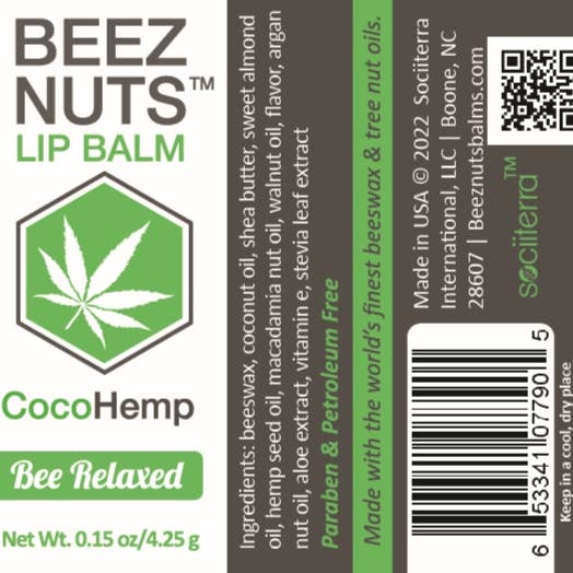 Beez Nuts Balms - Wholesale Lip Balm - CocoHemp Lip Balm - 12 pack