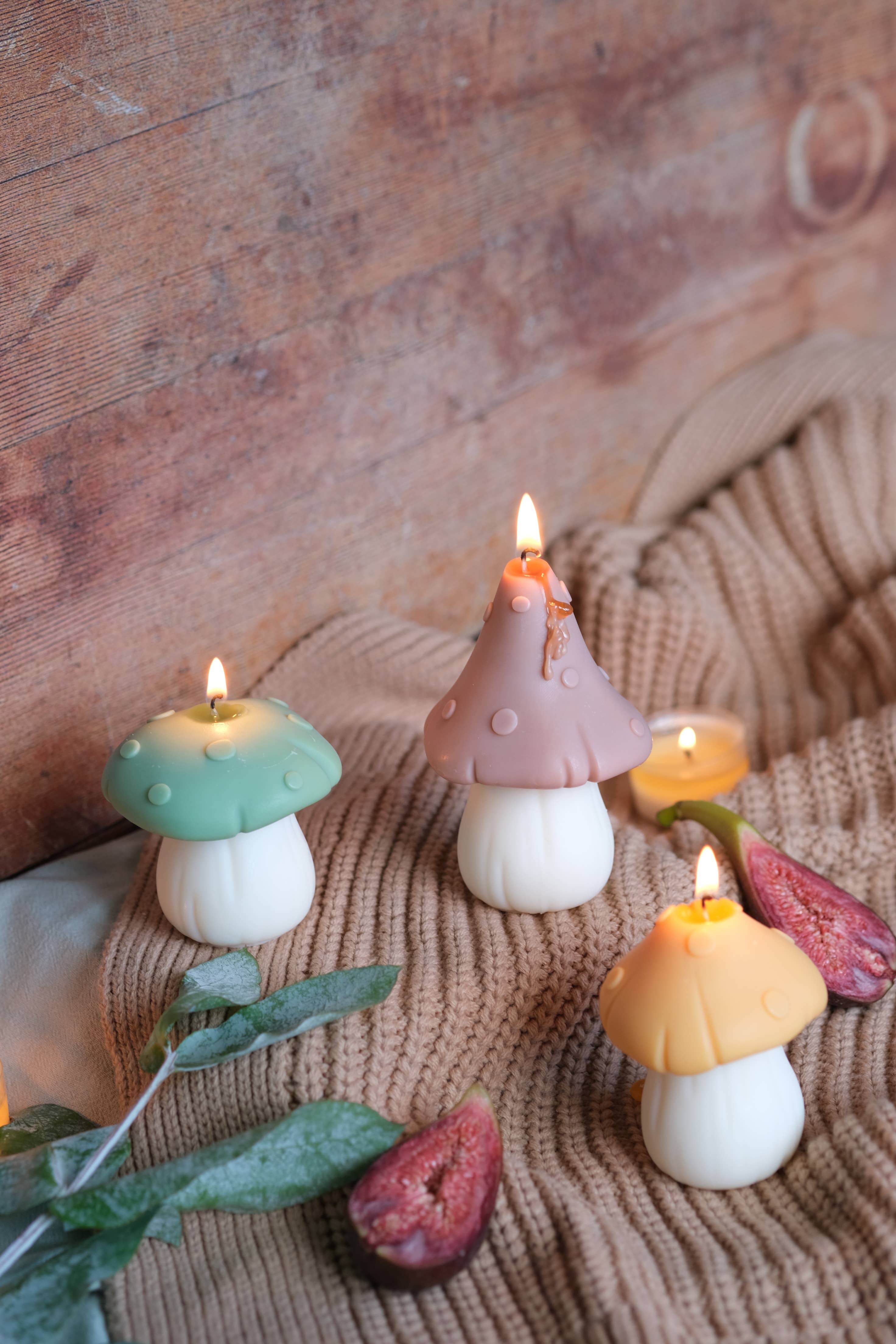 Interlude Candles - Wholesale Novelty Candle - Mushroom Shaped Candles | Toadstol Candles | Cottagecore2
