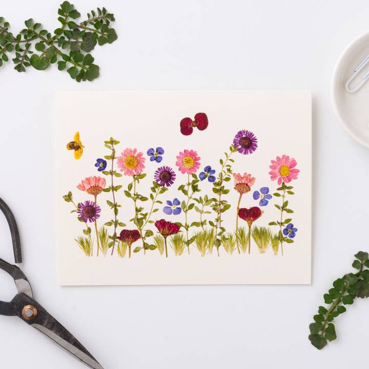 Petal People Press - Wholesale Everyday Greeting Card - Meadow1