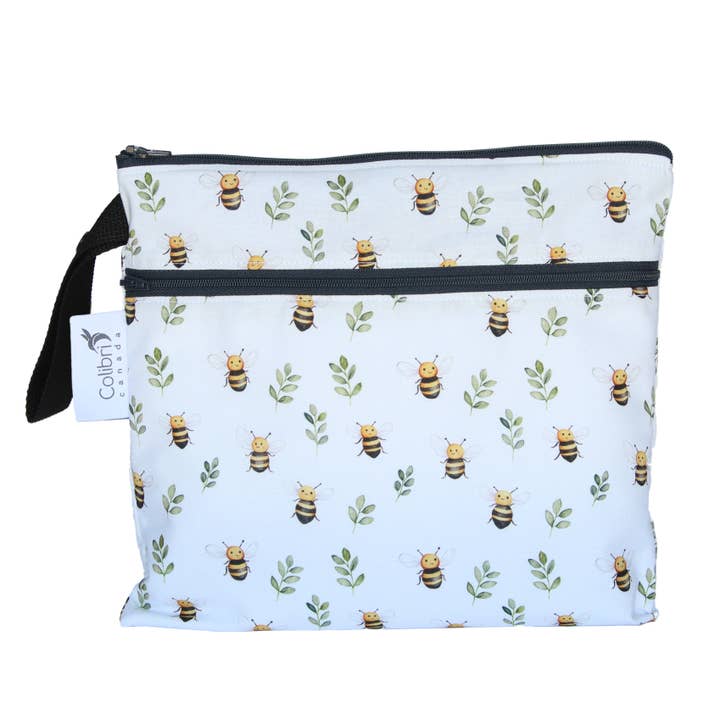 Honey Small Double Duty Wet Bag for wholesale by Colibri Canada