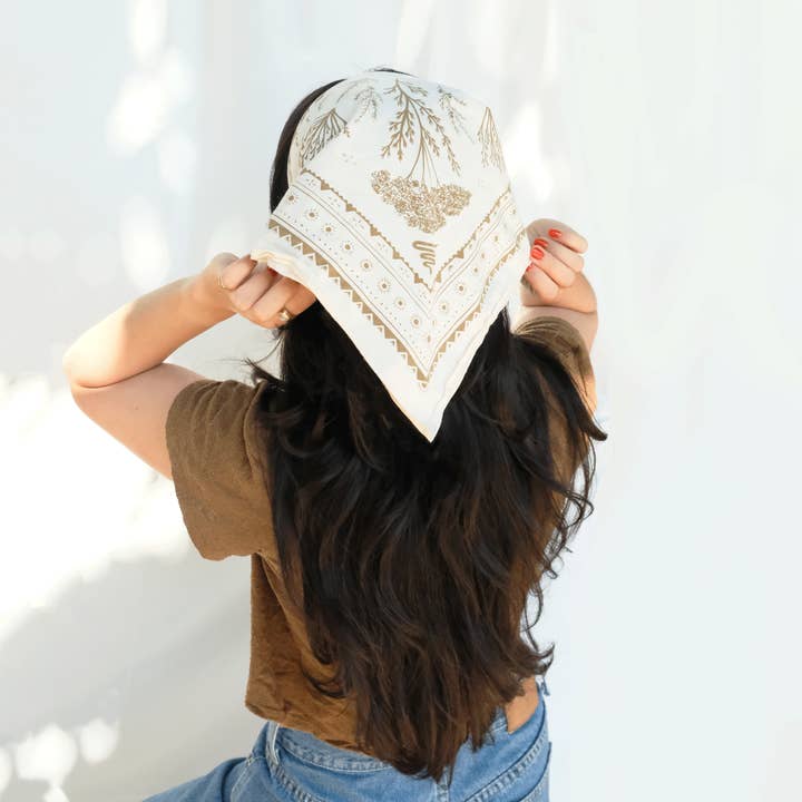 Elana Gabrielle - Wholesale Bandana – Women's - High Desert Bandana - Southwest/Western Botanical Gift2