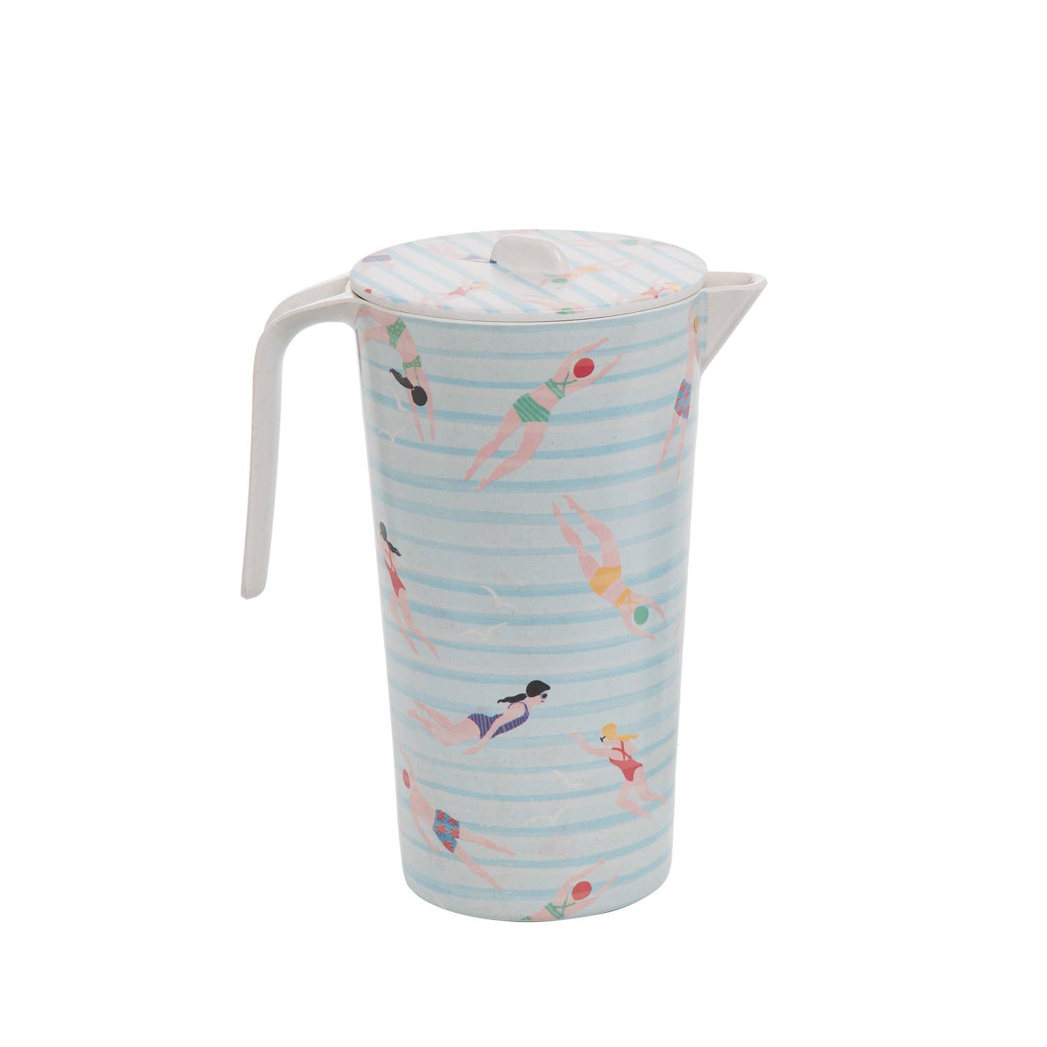Beachcombers - Wholesale Pitcher - SALE  Bamboo Swim Print Pitcher0