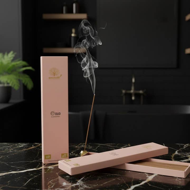 Oud - Encens japonais sans bambou naturel au bois d'agar 40 pour la vente par Aromatik Australia