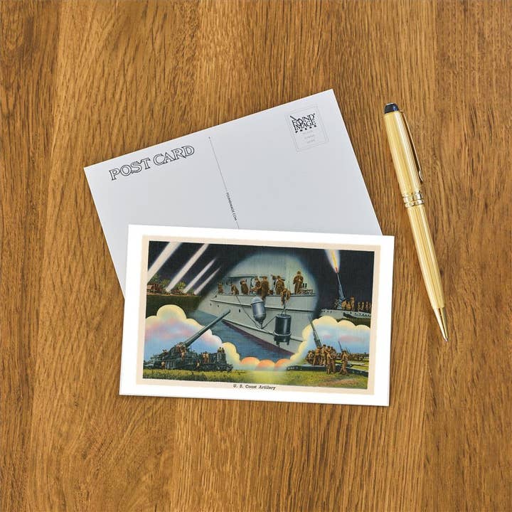 Found Image Press - Wholesale Postcard - Postcard ML-112 US Coast Artillery1