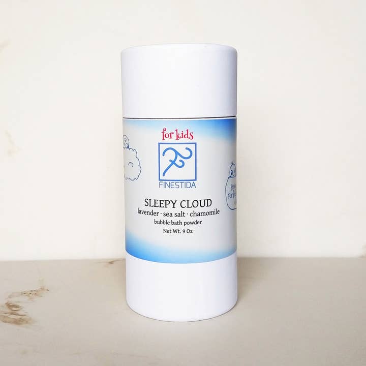 Sleepy Cloud Bubble Bath Powder For Kids for wholesale by Finestida