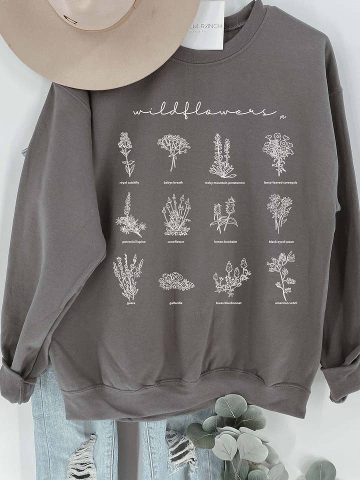 Sudadera Wildflowers para venta al por mayor de Magnolia Ranch Originals