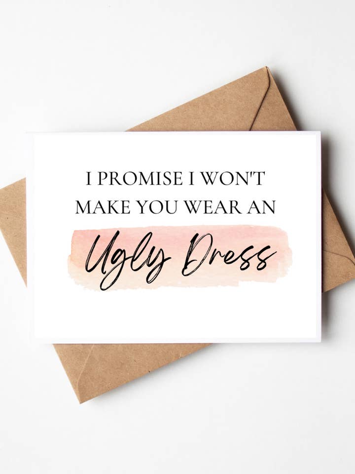 Ugly Dress for wholesale by Sew Rustic Candle & Gift Co