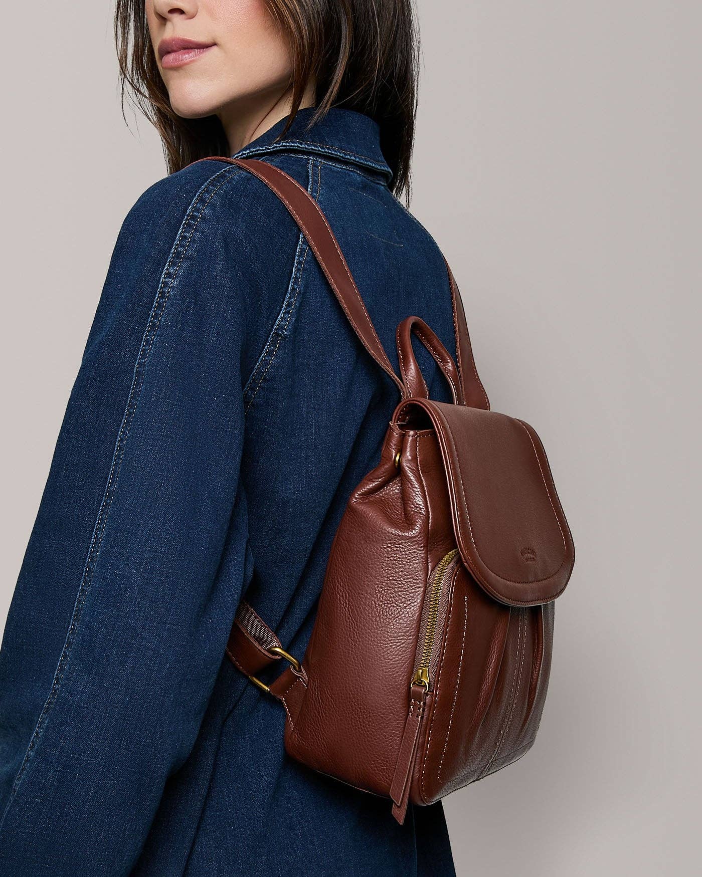 American Leather Co - Wholesale Backpack - Women's - Marino Backpack3