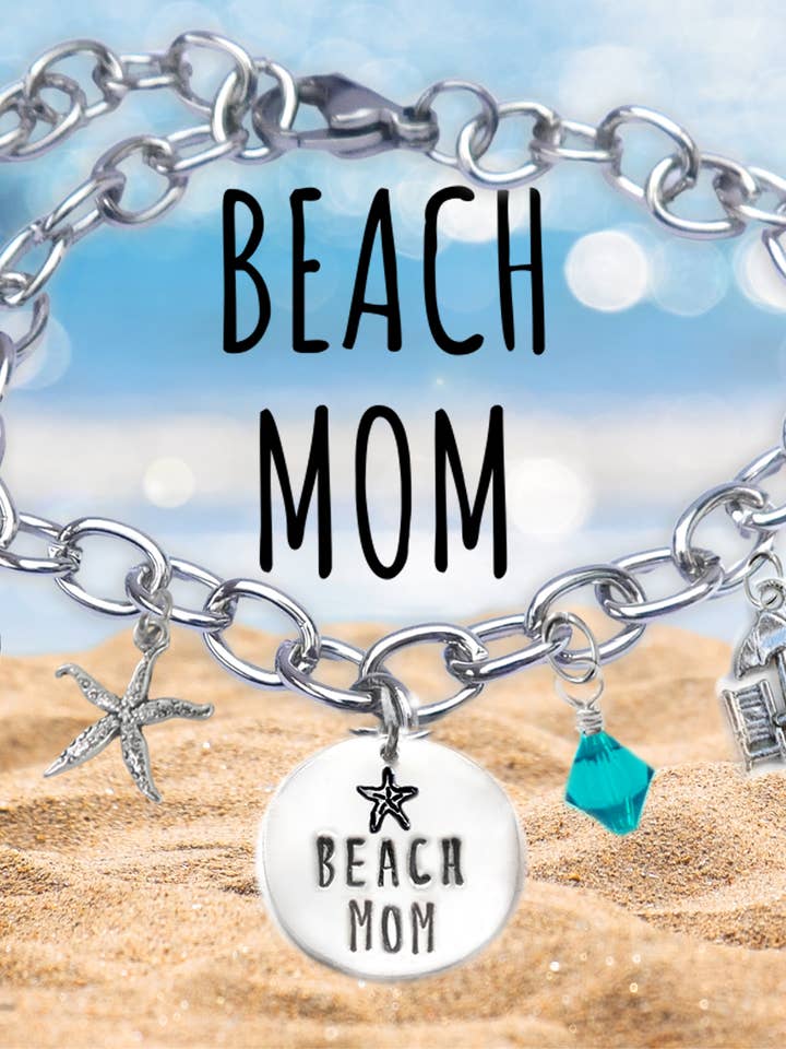 Pulseira de fonte Beach Mom Skinny Cap por atacado de The Sassy Apple