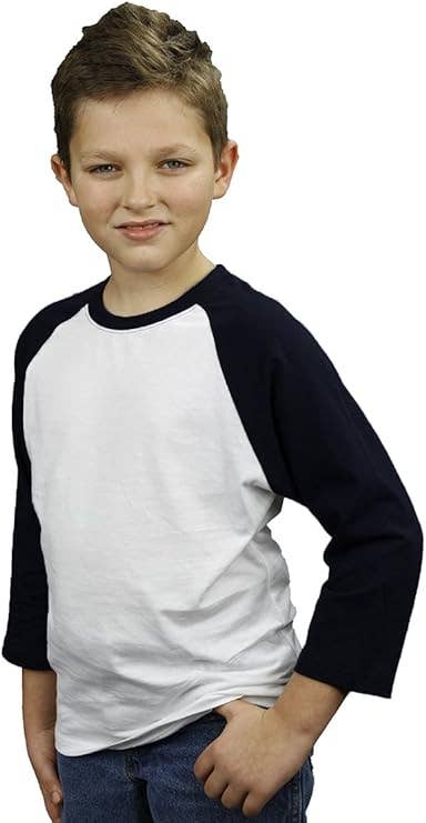 MONAG - Wholesale T-Shirt - Kids - Infant & Toddler Cotton Unisex Raglan Baseball T-Shirt8