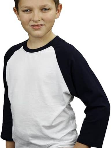 MONAG - Wholesale T-Shirt - Kids - Infant & Toddler Cotton Unisex Raglan Baseball T-Shirt8