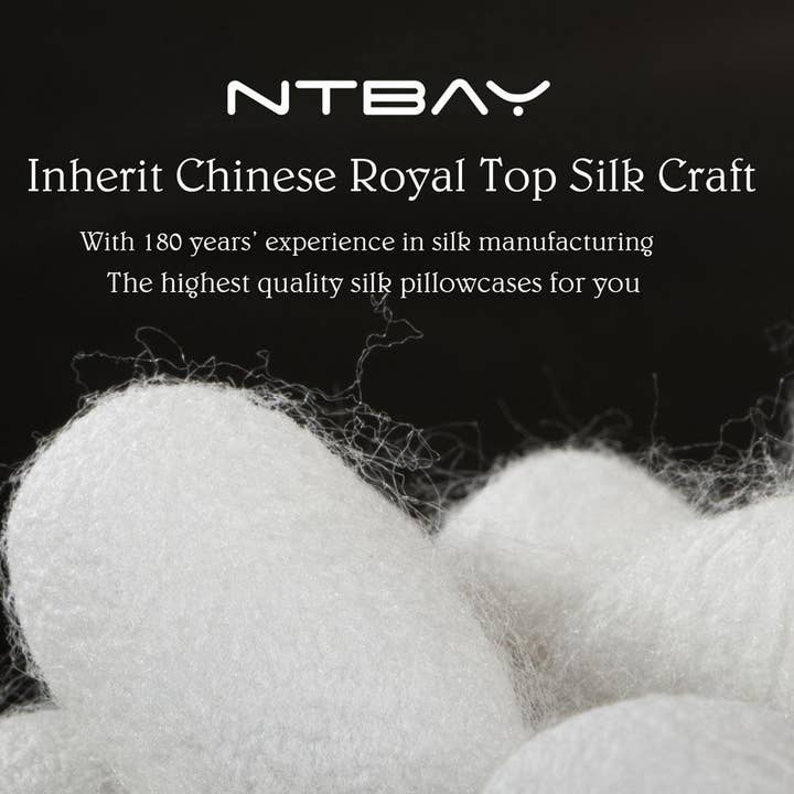 NTBAY CO., LLC - Wholesale Bedding Pillowcase/Sham - Mulberry Silk Pillowcase with Zippered Closure15