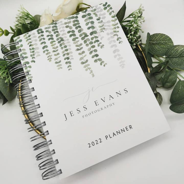 SR Creative Studio – wholesale Planner – 2025 A5 Custom Business Planner with Wire Bound and Logo1