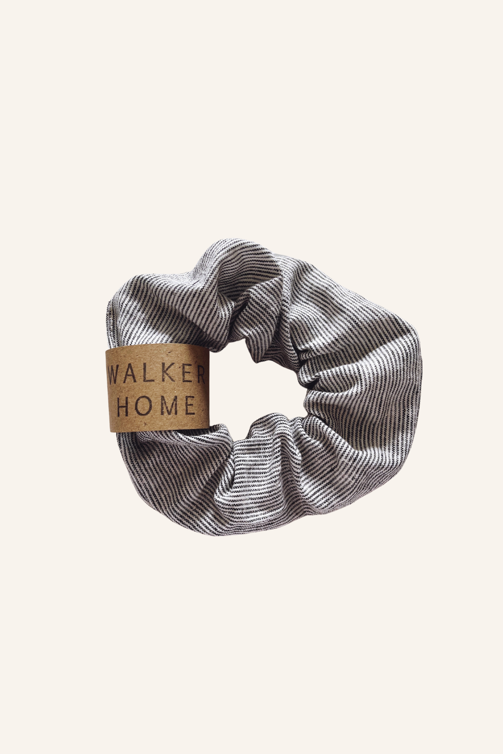 Walker Home – wholesale Scrunchie - Women’s – Scrunchie - Single - Linen Stripe Fabric3