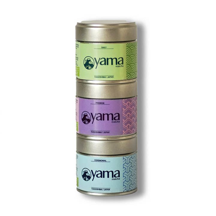 Matcha Trio (Versandkostenfrei) 3x30g für den Großhandel von Yama Matcha e.U