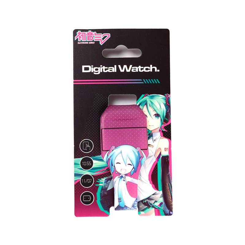 Puckator EU - Wholesale Wrist Watch - Kids - Hatsune Miku Silicone Digital Watch4