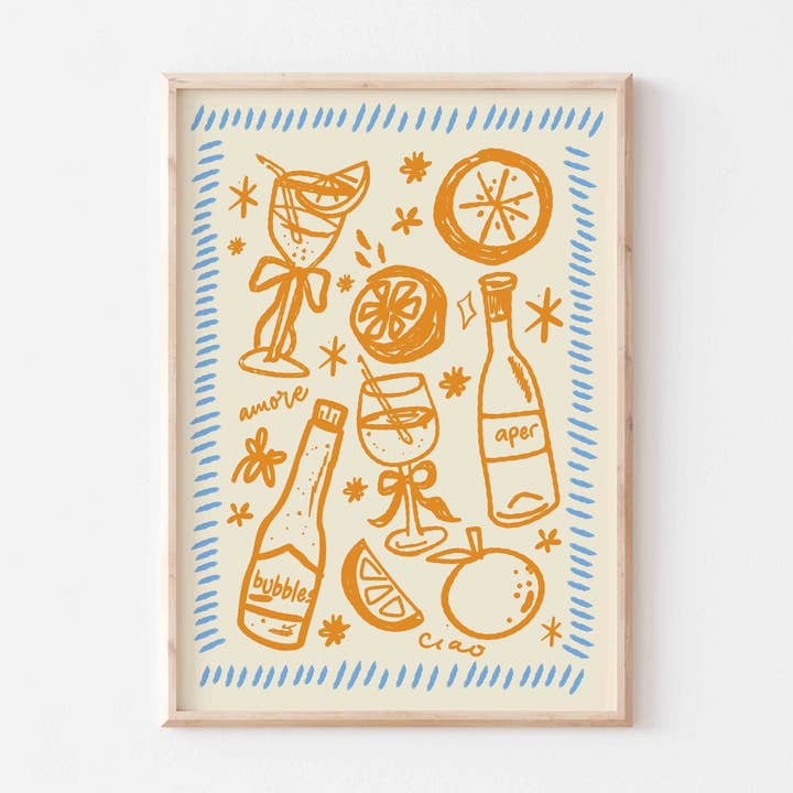 POSTERAMI - Wholesale Art Print - The Perfect Aperol Spritz Art Print0