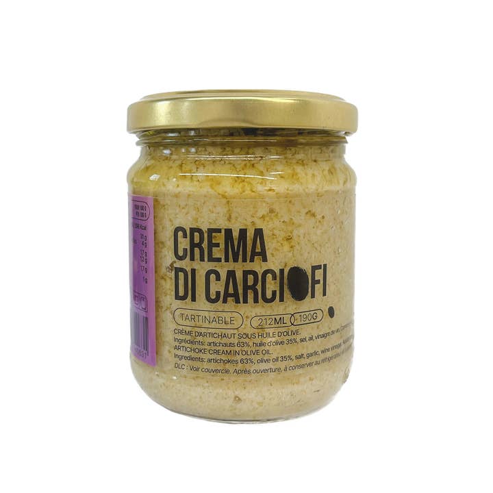 Crema di carciofi sott'olio d'oliva - Crema di carciofi (190g) per la vendita all'ingrosso da parte di OLIO DI SERRA