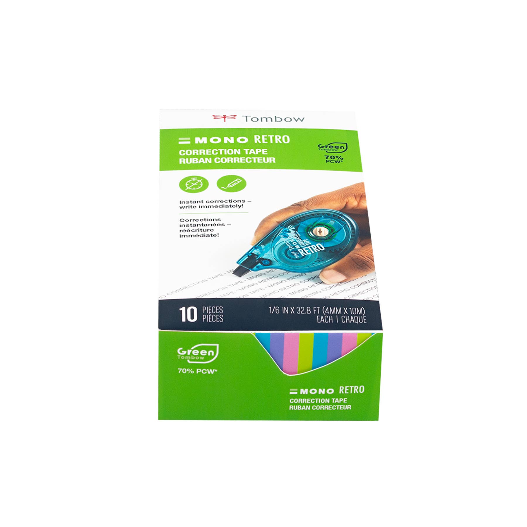 Tombow - Wholesale Tape - MONO Correction Tape, Retro, 10- Pack