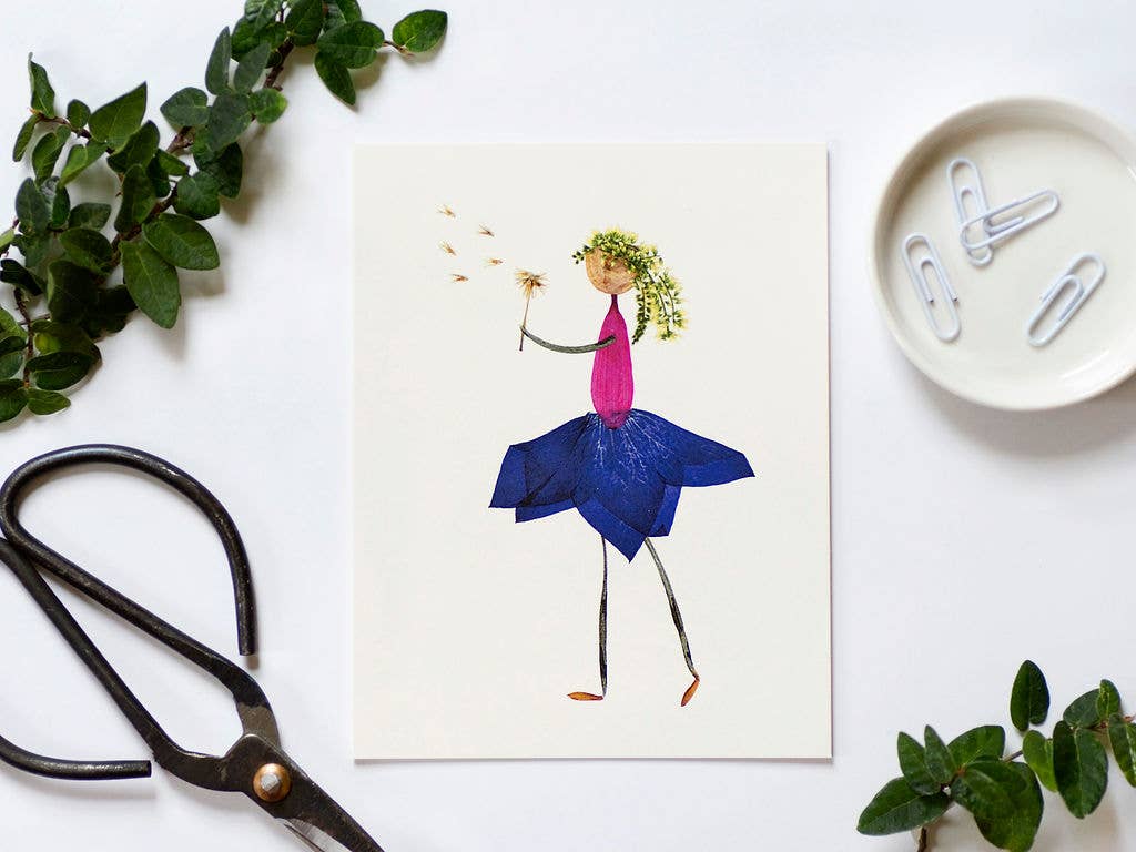 Petal People Press - Wholesale Everyday Greeting Card - Wish1