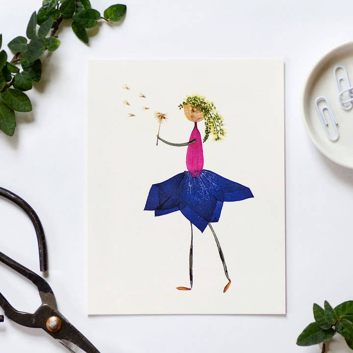 Petal People Press - Wholesale Everyday Greeting Card - Wish1