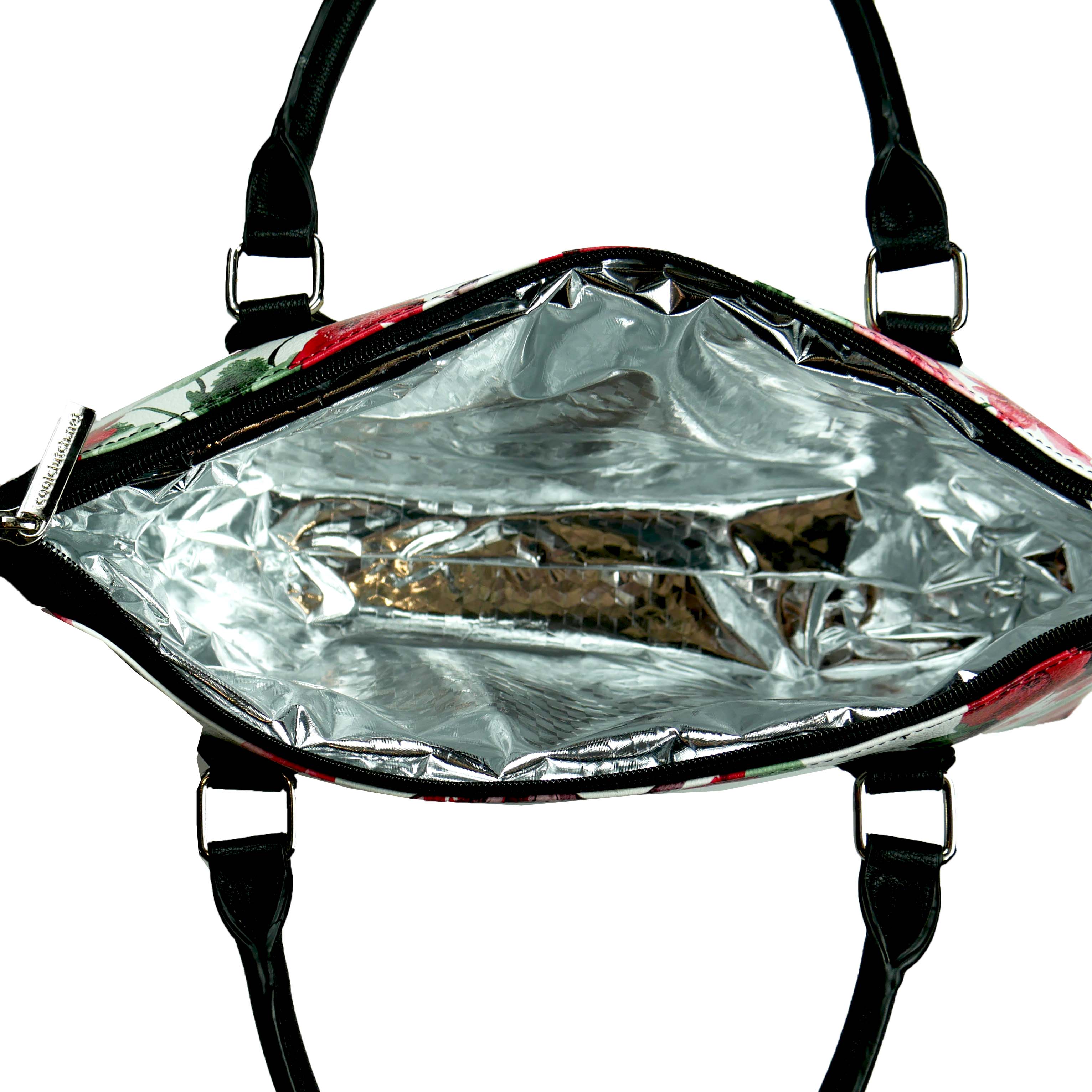 Cool Clutch Pty Ltd - Wholesale Cooler/cooler bag - Emma Cool Clutch (Grey Leopard) 2 Bottle Cooler bag6