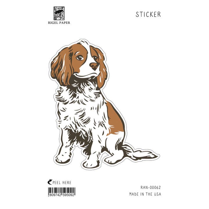 Rigel Paper - Wholesale Sticker - Sticker RAN-62 Cavalier King Charles Spaniel