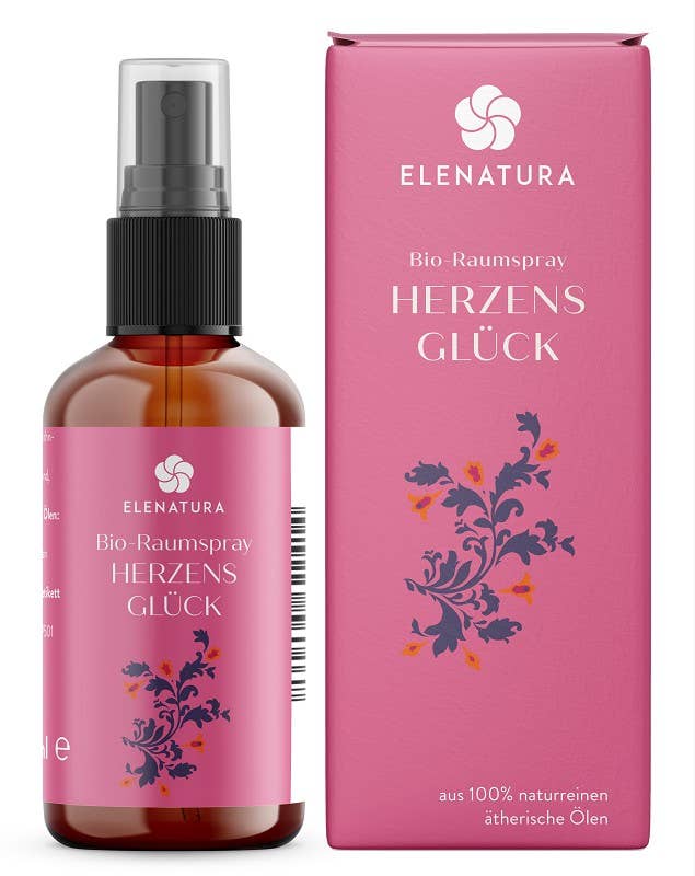 Elenatura - Wholesale Room & Linen Spray - Organic room spray heart's happiness