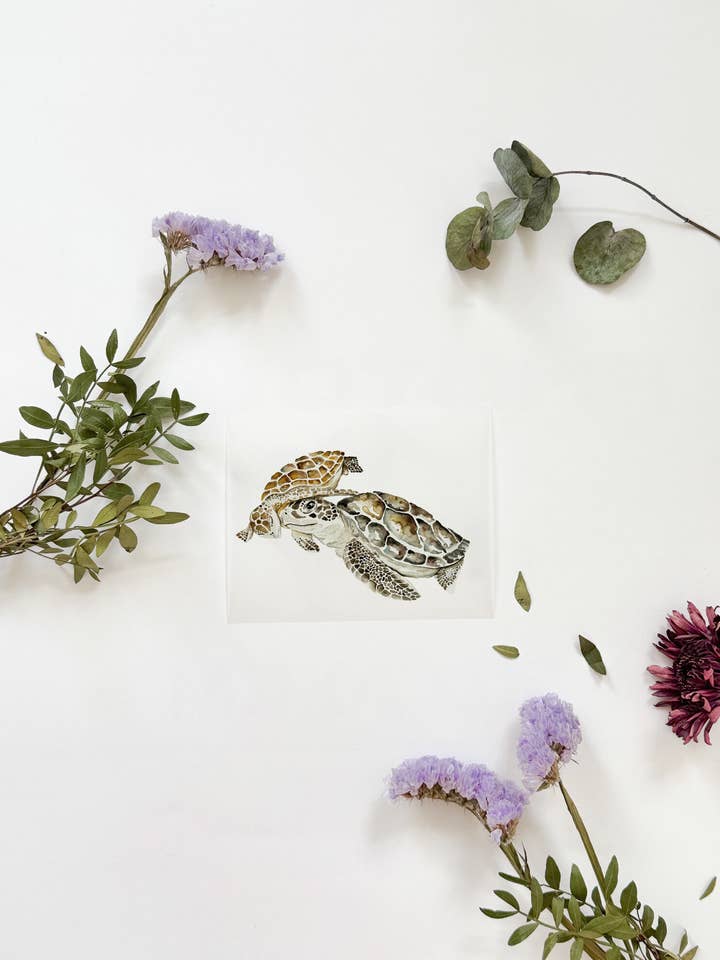 Immagine da stiro tartaruga marina animali marini motivi tartaruga per la vendita all'ingrosso da parte di MiniDei