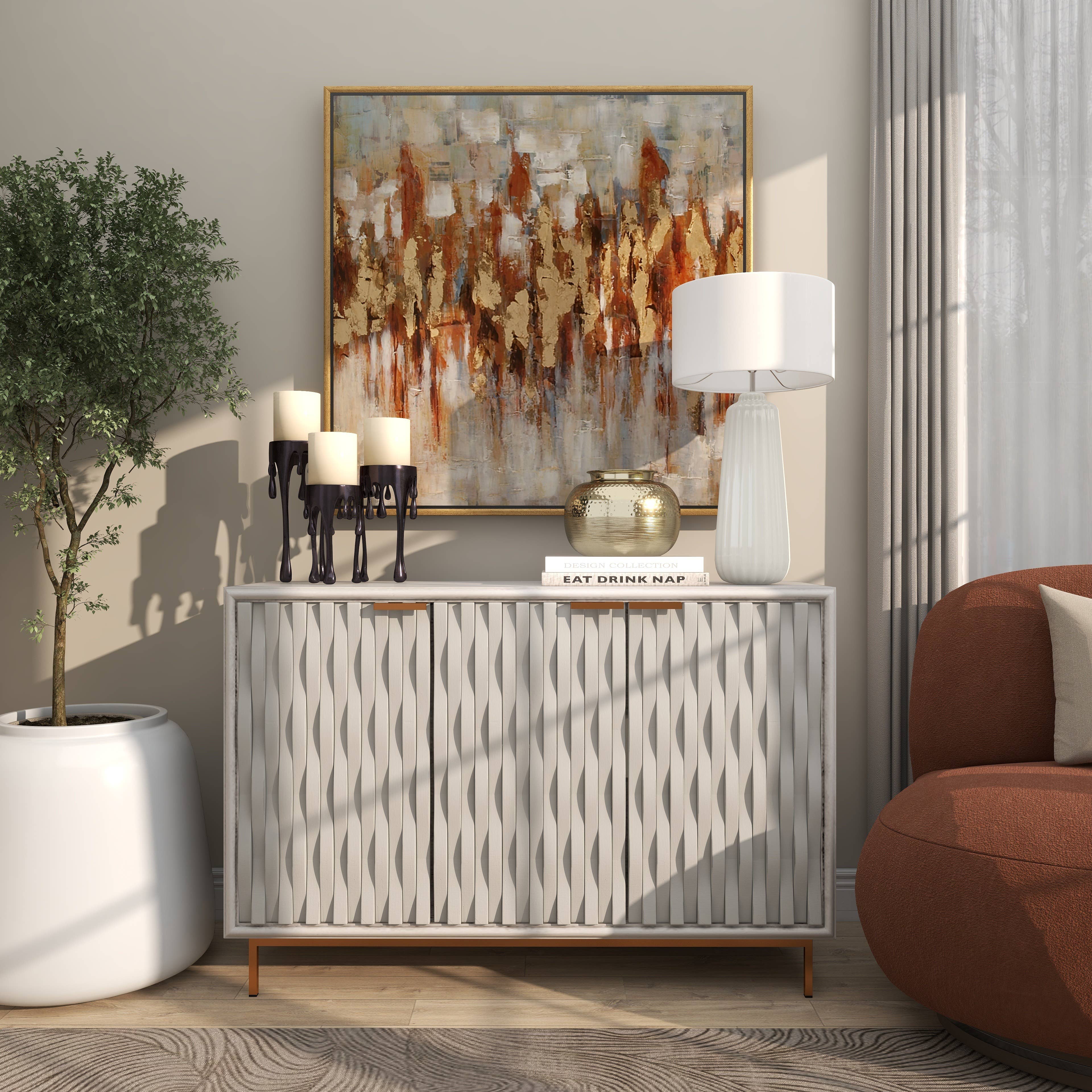 Deco Marché - Wholesale Vase - Glam Gold Aluminum Metal Vase13