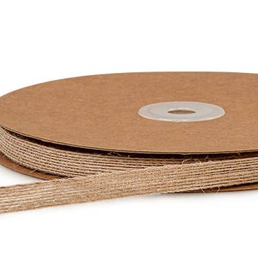 Woodland Natural Jute Ribbon for wholesale on Faire