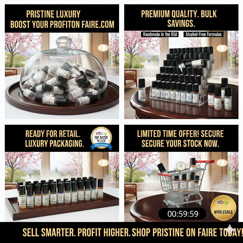 pristine fragrance – wholesale Roll-on fragrance – 1 oz. scented roll on body oil 64 pcs set with free display 3